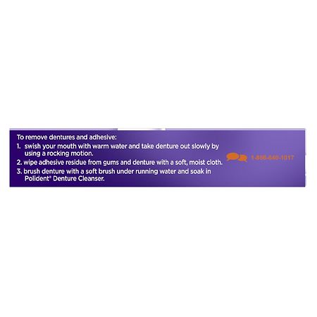 Super Poligrip Comfort Seal Denture Adhesive Strips Walgreens