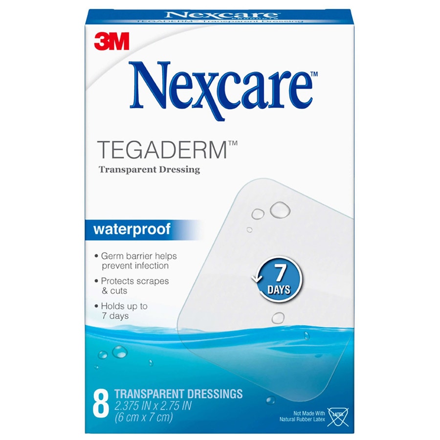 Nexcare Tegaderm Waterproof Transparent Dressing Walgreens