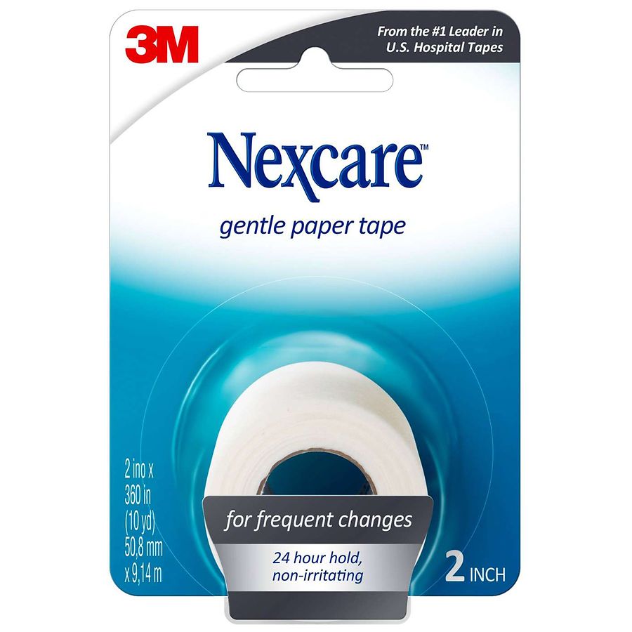 Nexcare Gentle Paper First Aid Tape 2 In X 10 Yd 2 X 360 Walgreens