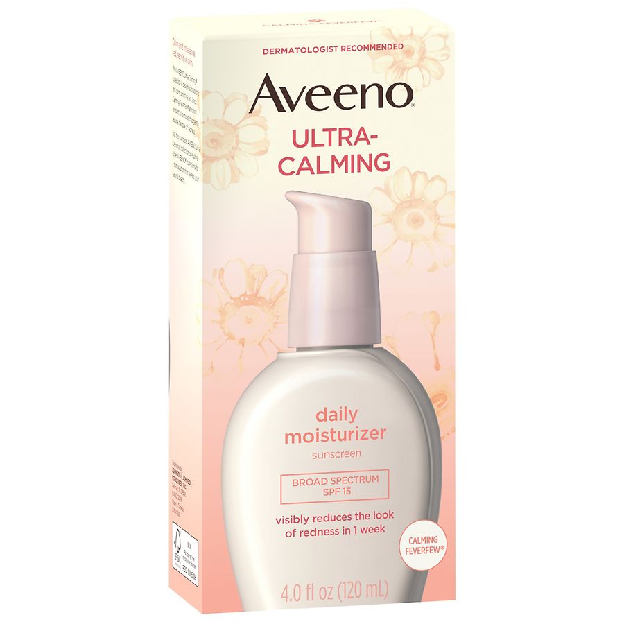 Aveeno Ultra Calming Daily Facial Moisturizer Spf 15 Walgreens