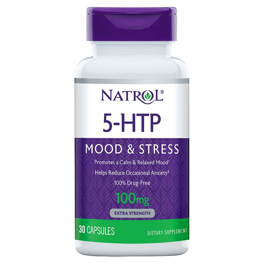 Natrol 5 Htp 100 Mg Double Strength Capsules Walgreens