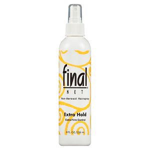 Final Net Hair Spray, Non-Aerosol Extra Hold Unscented