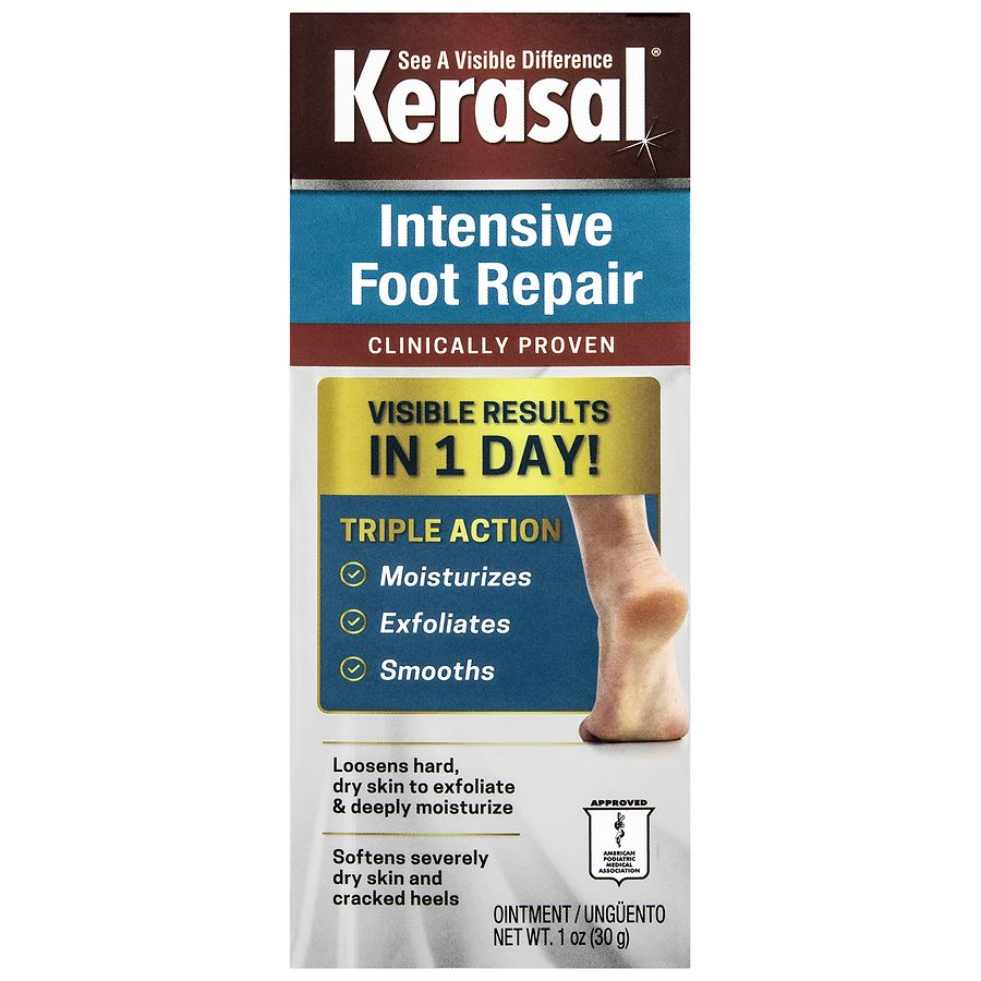 Kerasal Exfoliating Moisturizer Foot Ointment Walgreens