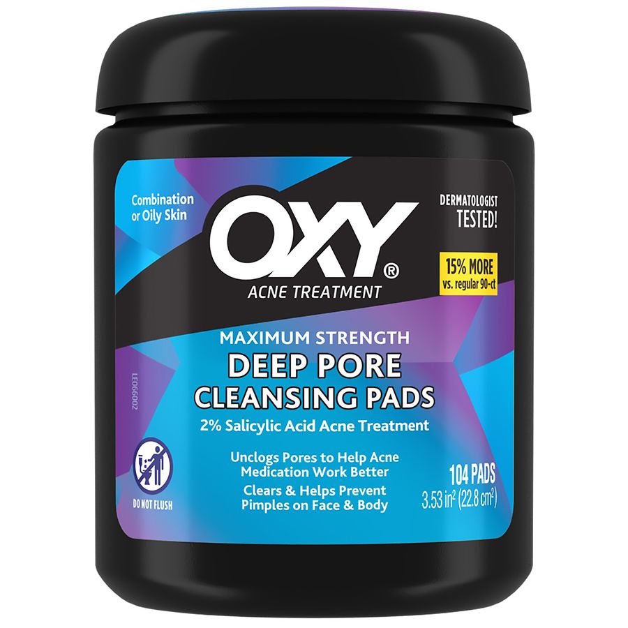 OXY Cleansing Pads Acne Treatment | Walgreens