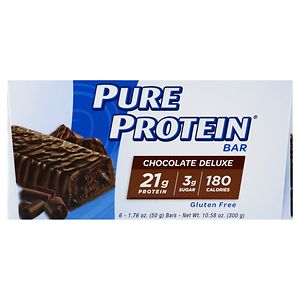 Pure Protein Snack Bar, 6 Pack Chocolate Deluxe