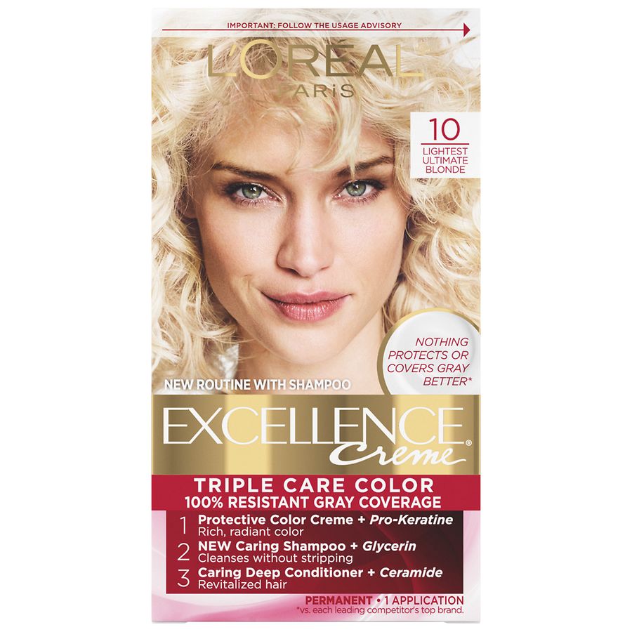 Excellence Creme Hair Color Chart