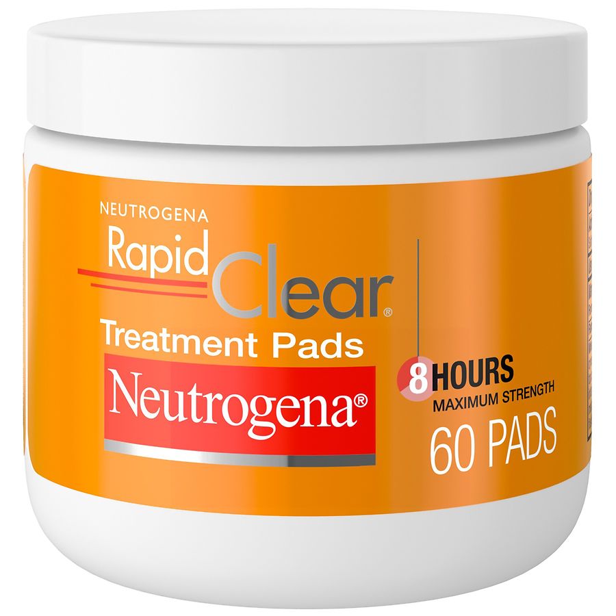 Neutrogena Rapid Clear Maximum Strength Acne Treatment Pads | Walgreens