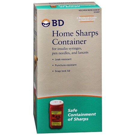 Home Sharps Container Walgreens