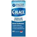 Colace Regular Strength Stool Softener, 100mg Capsules