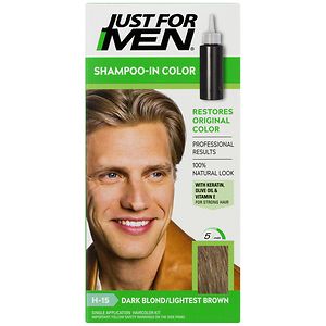 Just For Men Shampoo-In Haircolor Dark Blond / Lightest Brown H-15