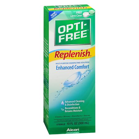 Opti-Free Replenish Multi-Purpose Disinfecting Solution - 10 fl oz