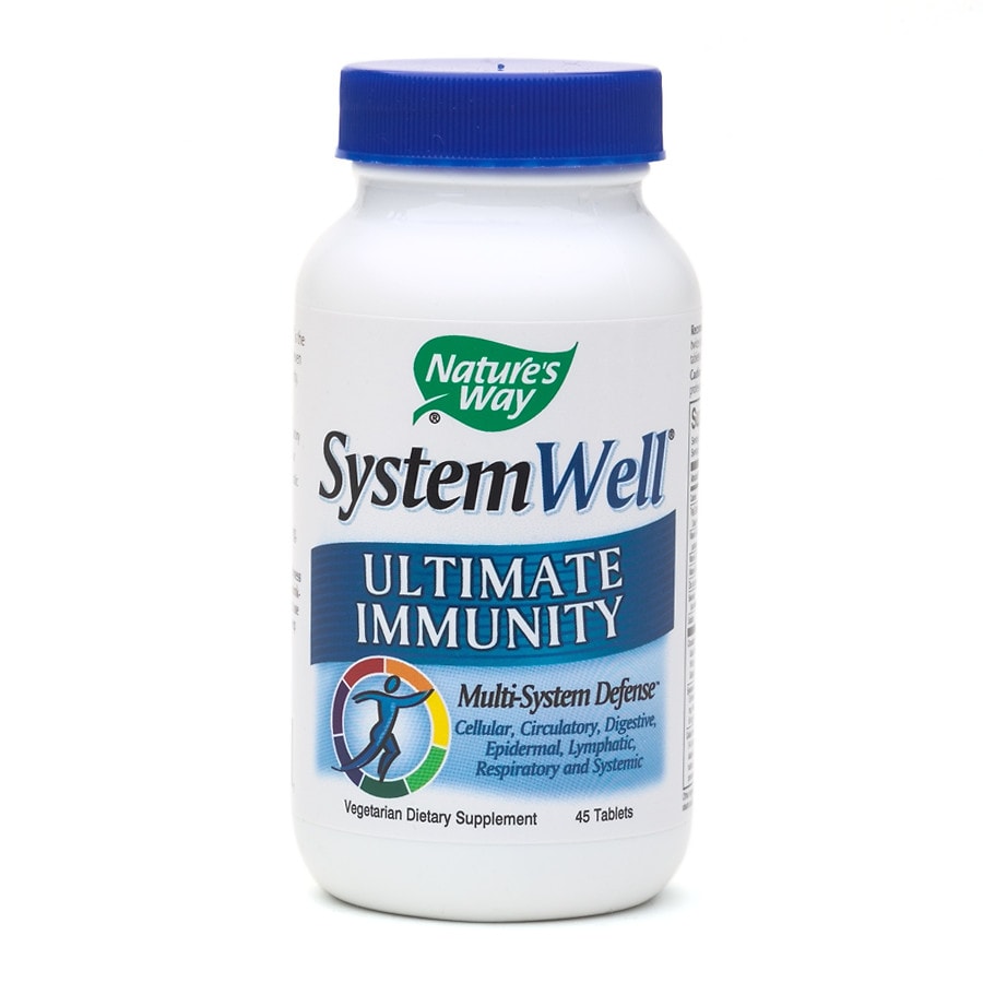  Nature's Way SystemWell Ultimate Immunity, Multi-System Defense Tablets 