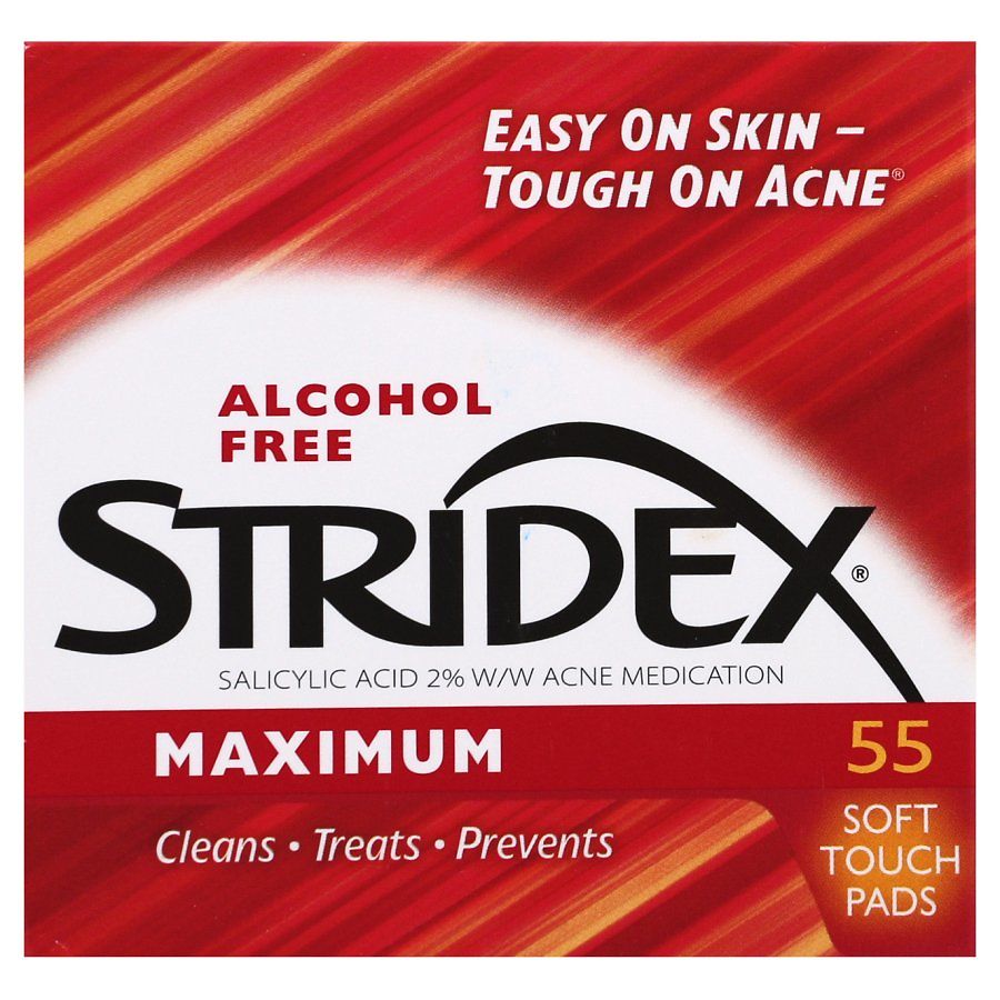 Image result for stridex pads before and after pores