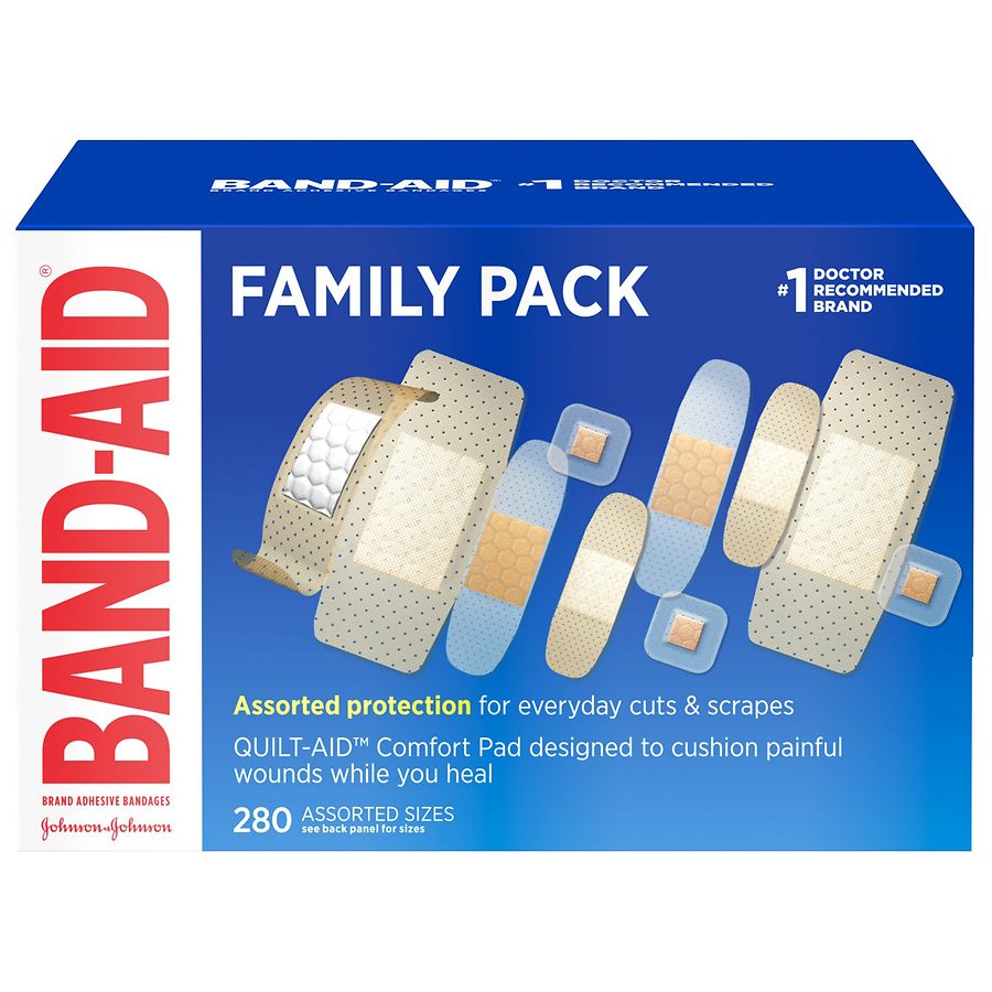 BandAid Adhesive Bandages Variety Pack Walgreens