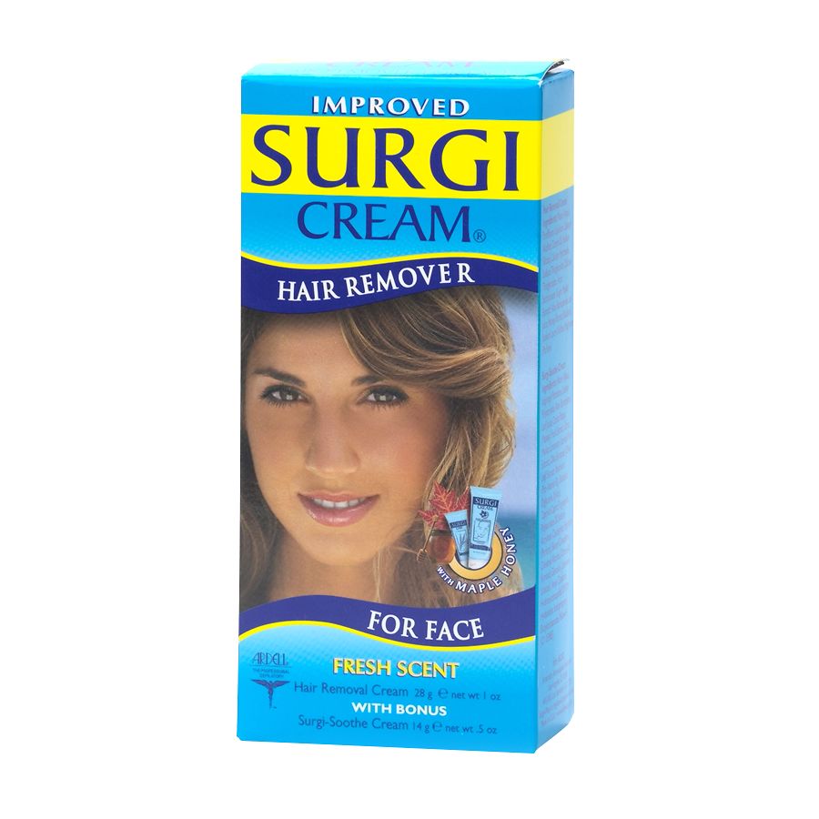 SurgiCare Cream Hair Remover For Face Fresh Scent