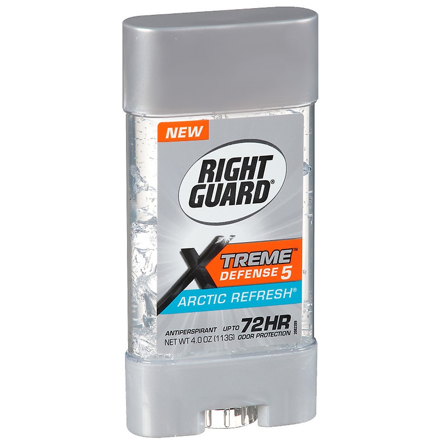 Right Guard Xtreme Defense 5 Antiperspirant & Deodorant Gel Artic Refresh