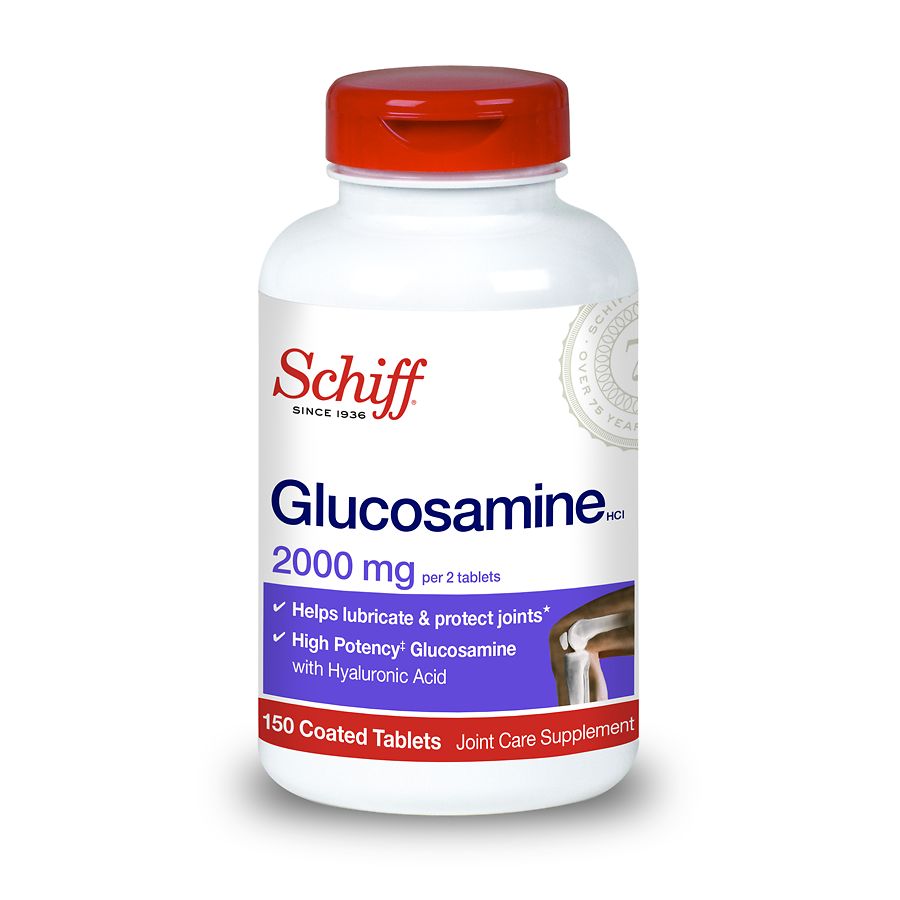 Schiff Glucosamine 2000mg, Coated Tablets | Walgreens