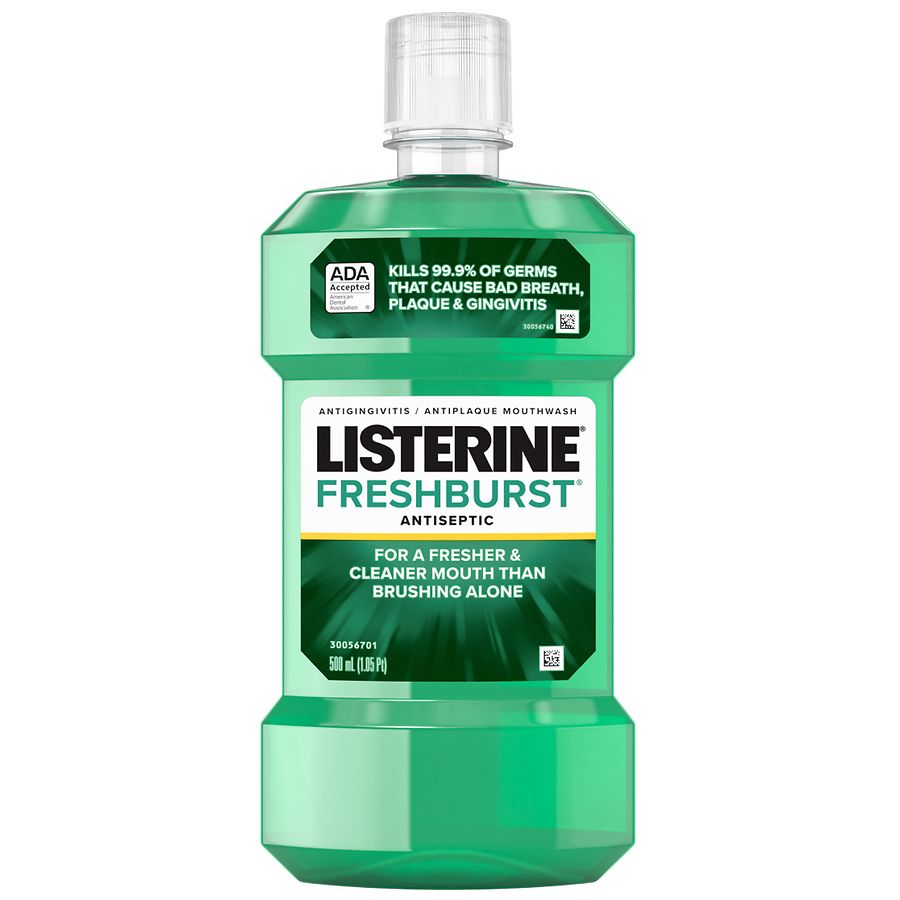 Photo 1 of Antiseptic Bad Breath Mouthwash Spearmint pack of 2 EXP: 8-23