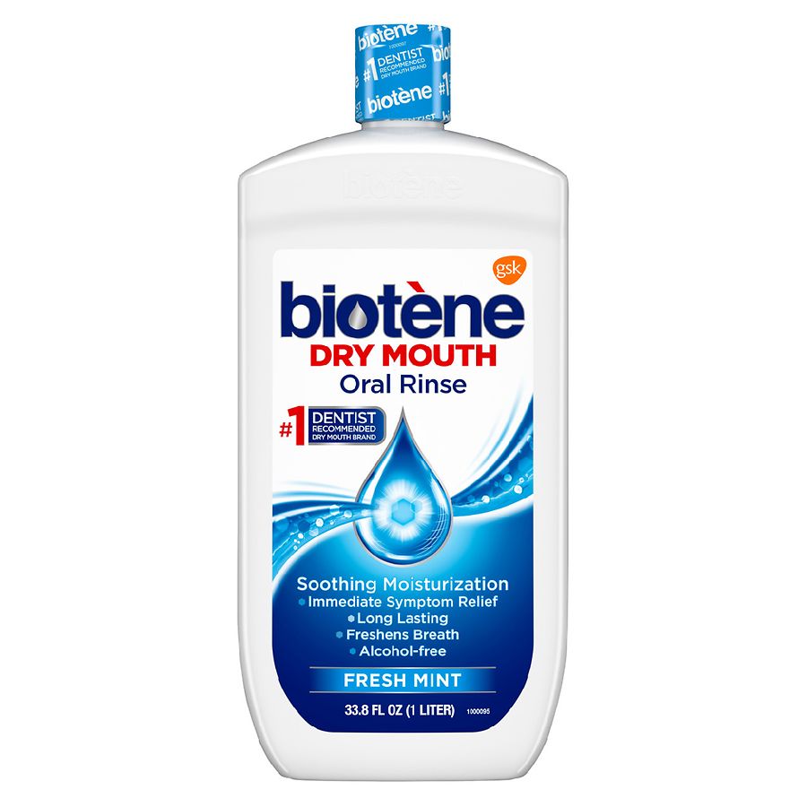 Biotene Moisturizing Oral Rinse Mouthwash Fresh Mint Walgreens