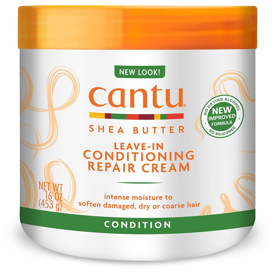 Cantu Shea Butter Leave In Conditioning Hair Repair Cream Walgreens
