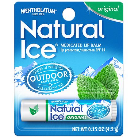 Natural Ice Medicated Lip Protectant/Sunscreen SPF 15 Original