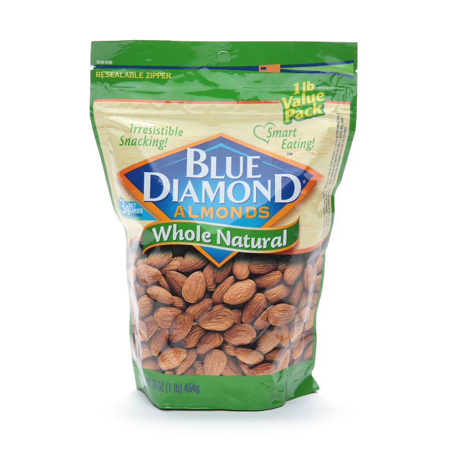 Blue Diamond Almonds Whole Natural Walgreens