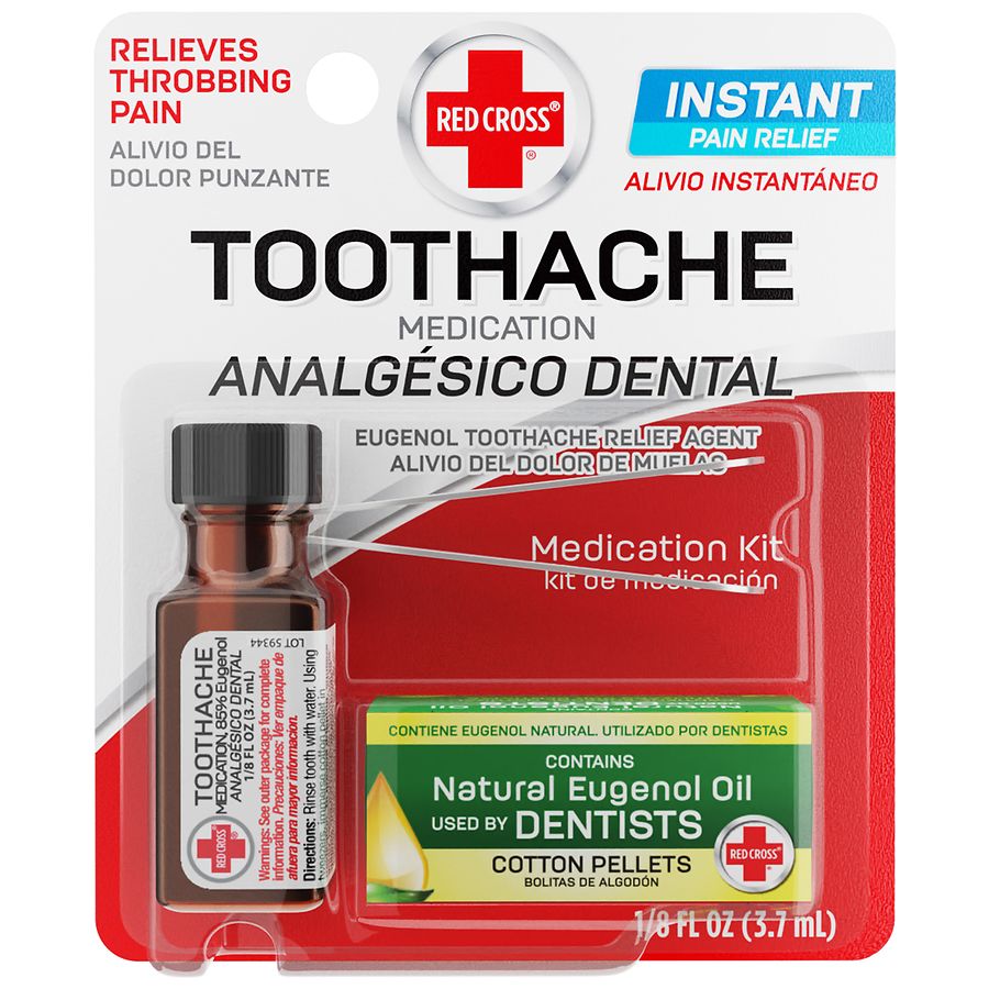 Red Cross Toothache Complete Medication Kit Walgreens