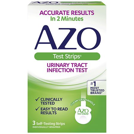 AZO Test Strips for Urinary Tract Infection - 3 ea