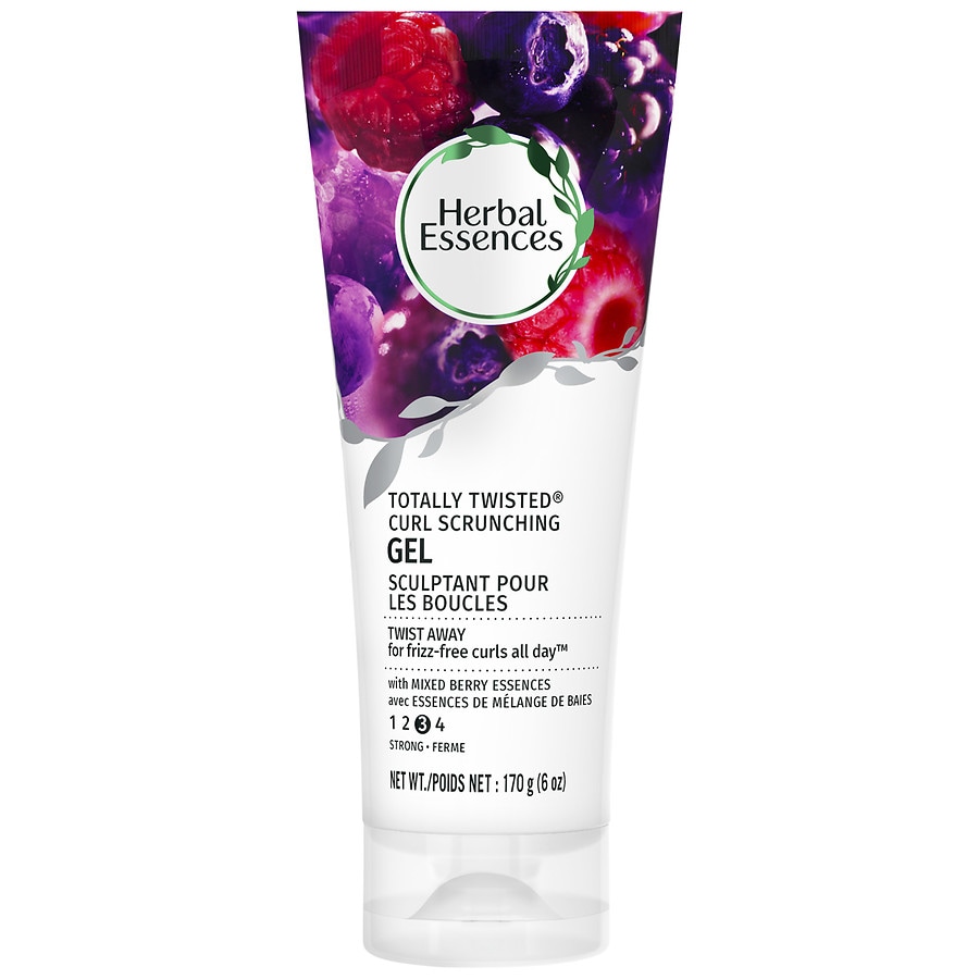 Herbal Essences Totally Twisted Curl Scrunching Gel Mixed Berry