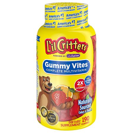 L'il Critters Gummy Vites Multivitamin & Mineral Dietary Supplement Gummy Bears - 190 ea