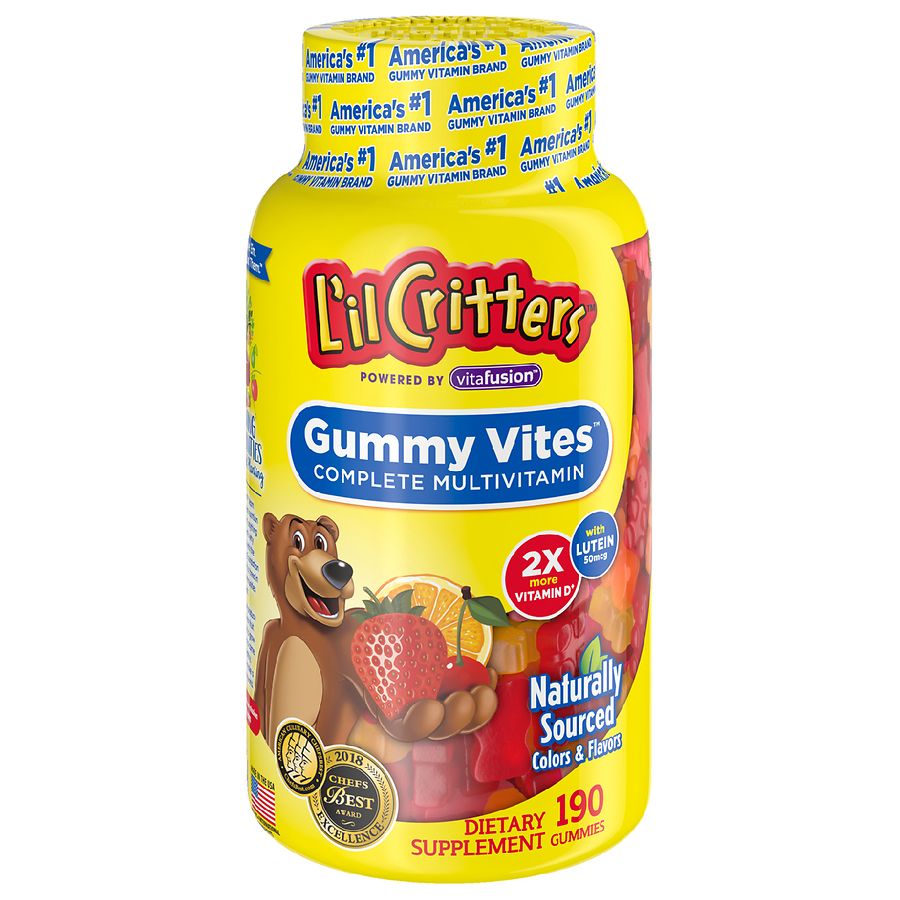 L'il Critters Gummy Vites Complete Kids Gummy Vitamins ...