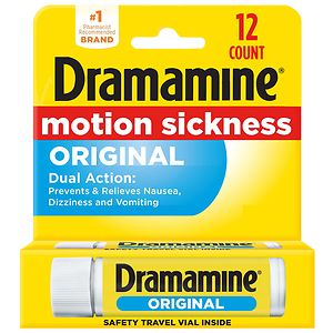Dramamine Motion Sickness Relief Tablets Original Formula