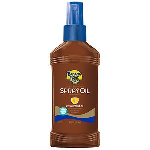 Banana Boat Deep Tanning Oil Spray Sunscreen, SPF 4