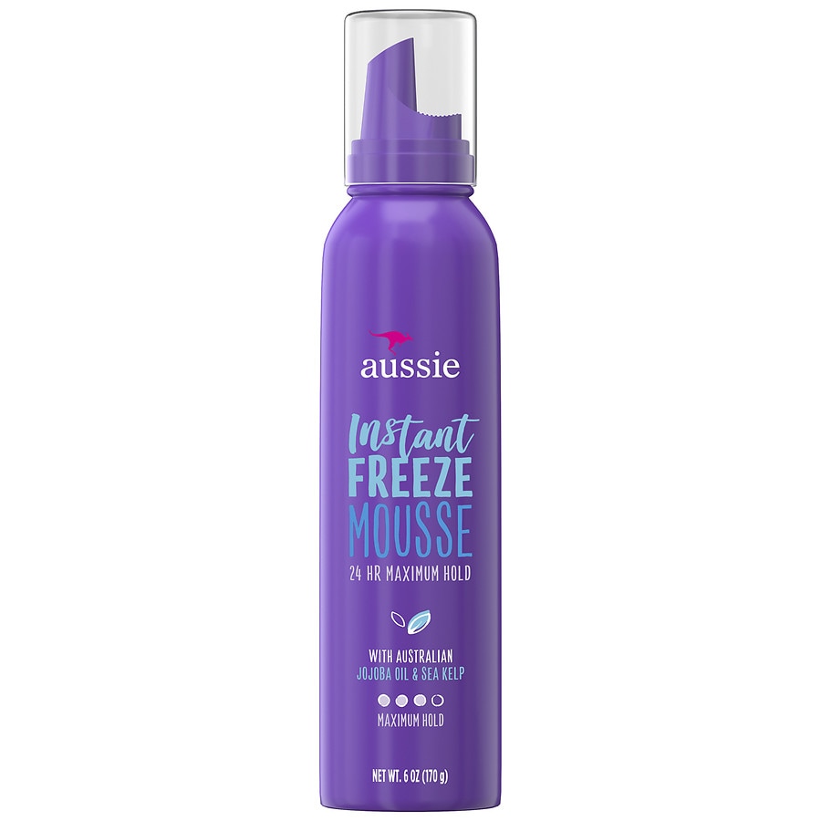 Instant Freeze Hair Mousse 24 Hour Hold 