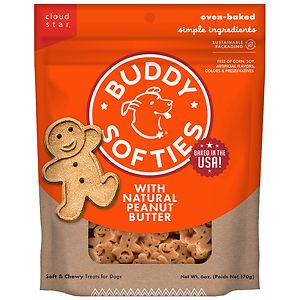 Cloud Star Buddy Biscuits Soft & Chewy Peanut Butter