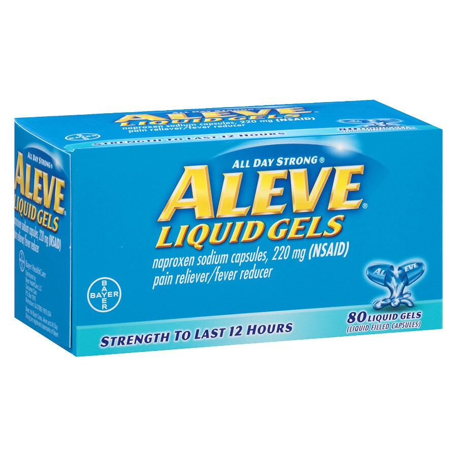 Aleve Pain Reliever/Fever Reducer Liquid Gels