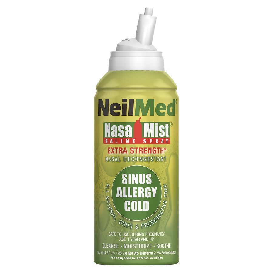 Neilmed Nasamist Extra Strength Saline Spray Walgreens