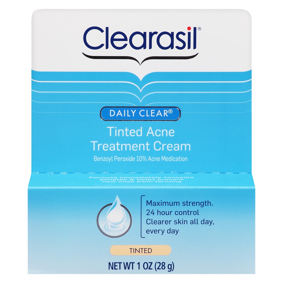 Clearasil Stubborn Acne Control 5 in 1 Concealing Treatment Cream