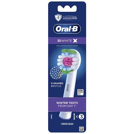 Oral-B Professional Care 3D White Replacement Electric Toothbrush Heads - 3 ea
