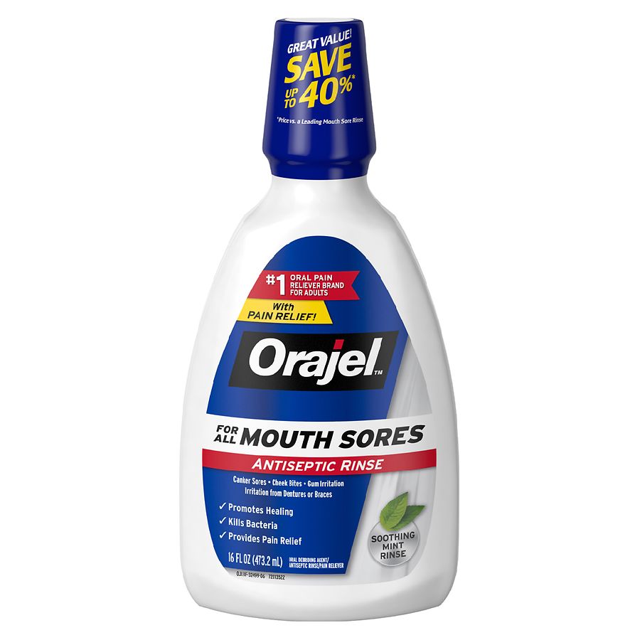 crest mouth sore rinse