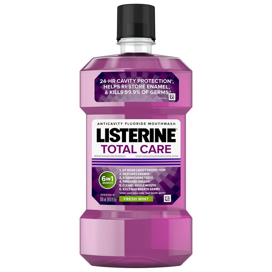 Listerine Anticavity Mouthwash, Fresh Mint Mint | Walgreens