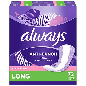 Always Fresh Xtra Protection Daily Liners Fresh Scent,Long