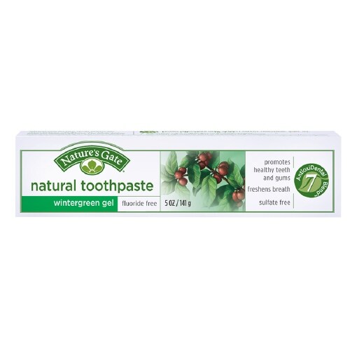Buy Natures Gate Natural Toothpaste, Wintergreen Gel & More 