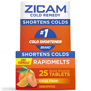 Zicam Cold Remedy RapidMelts Citrus