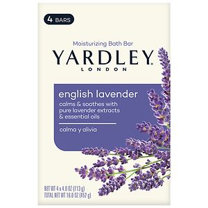 Yardley of London Moisturizing Bars English lavender,4.25 oz