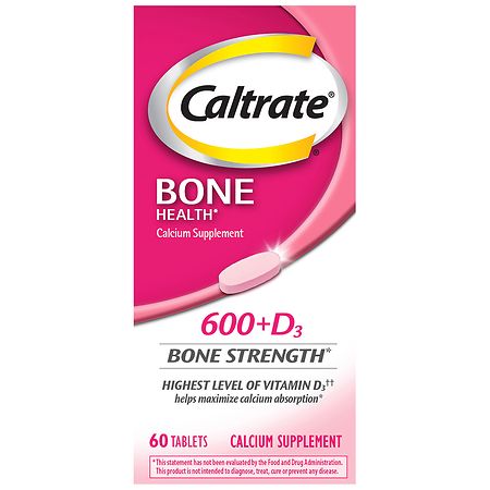 What are the benefits of taking the supplement Caltrate 600+D?
