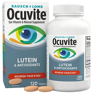 Ocuvite Vitamin and Mineral Supplement with Lutein Tablets