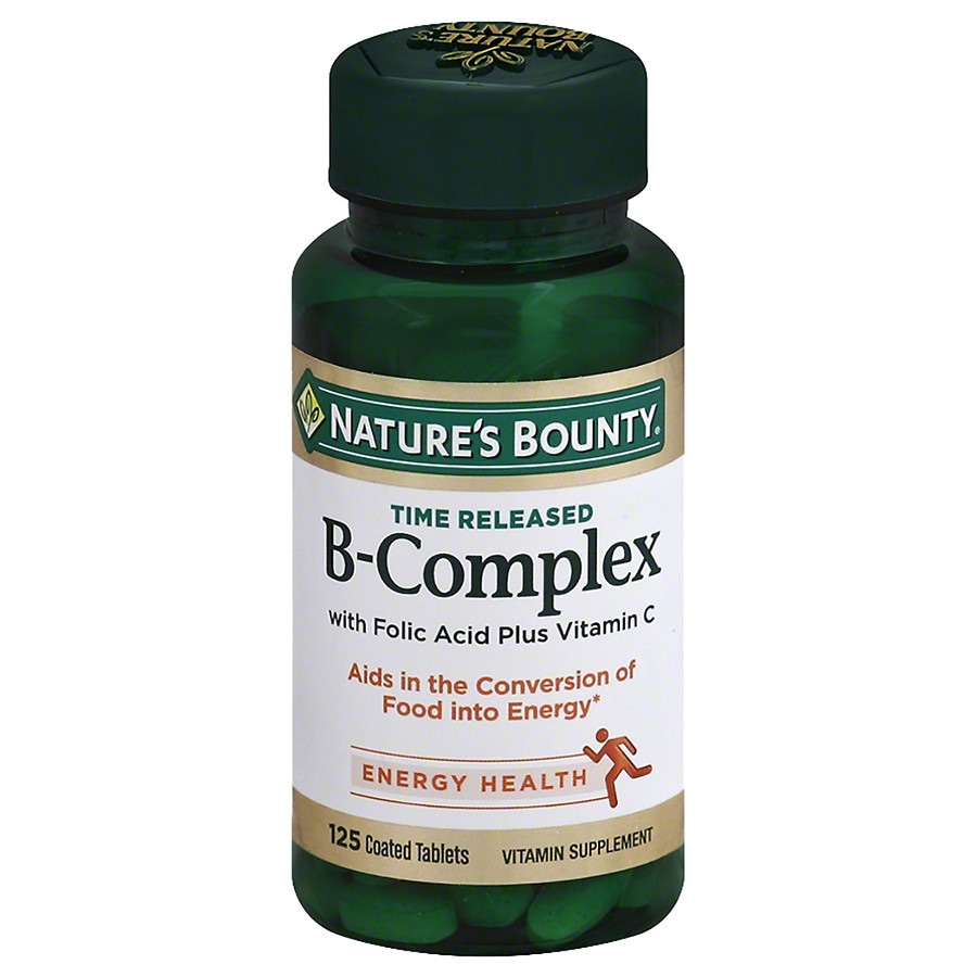 partij Nuttig vacature Nature's Bounty B-Complex plus Vitamin C Dietary Supplement Tablets |  Walgreens