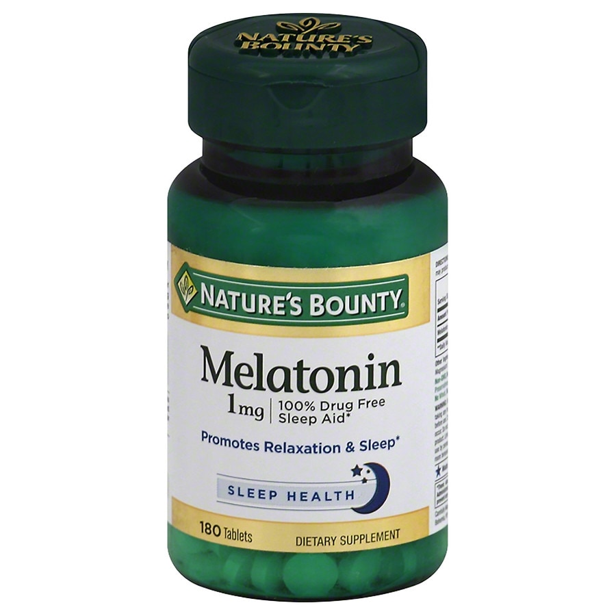 Nature's Bounty Melatonin 1 mg Dietary Supplement Tablets | Walgreens