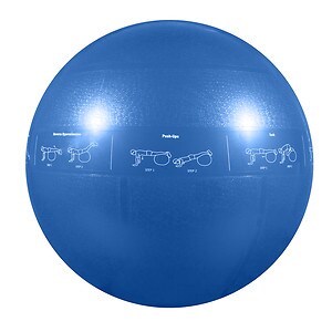 GoFit 2000lb Professional Core Stability Ball 55cm Blue